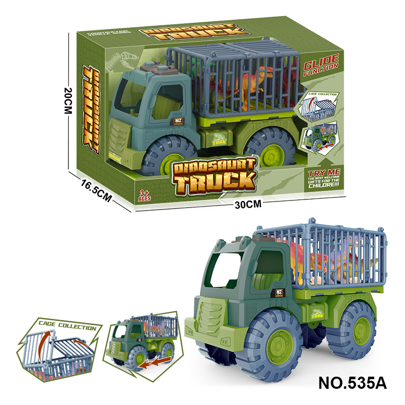 Dinosaur car size box